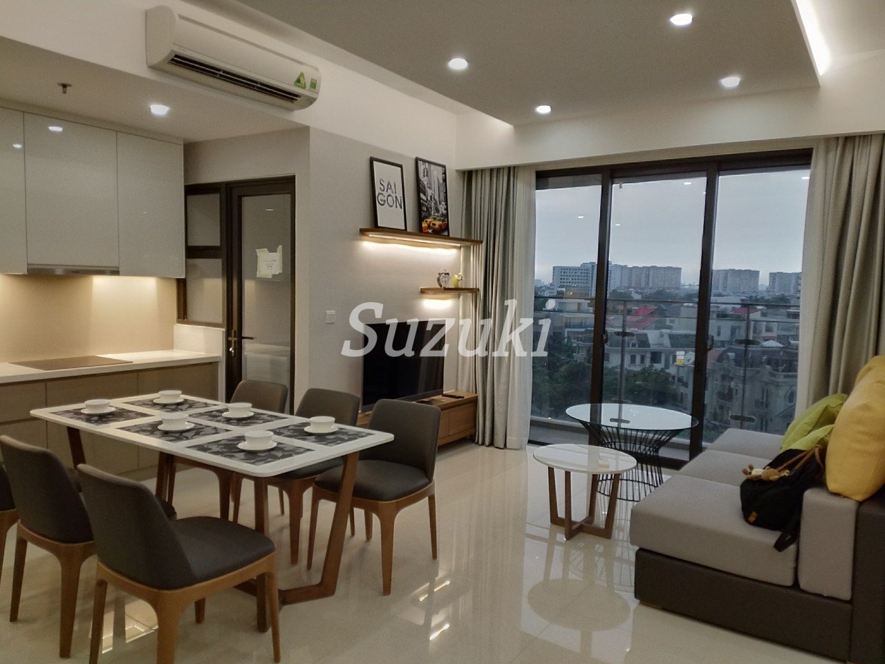 Ho Chi Minh train, station within walking distance, luxury apartment Estella Heights (2nd district), please contact us for rental / purchase – S213900