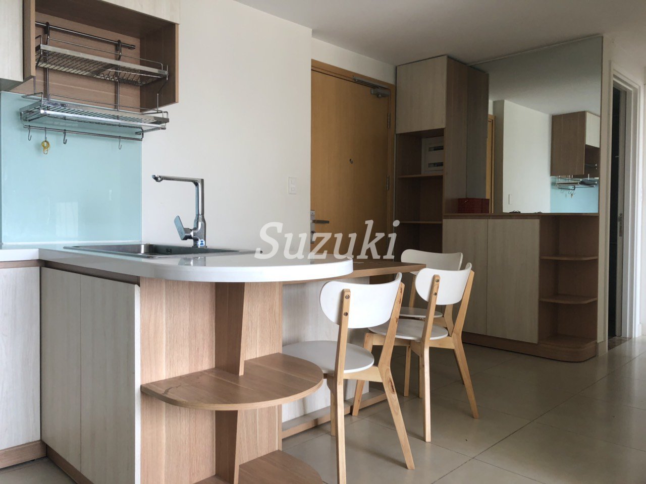 Masteri Thao Dien's tower apartment, a room with a good view on a high floor and a floor plan - S2143265