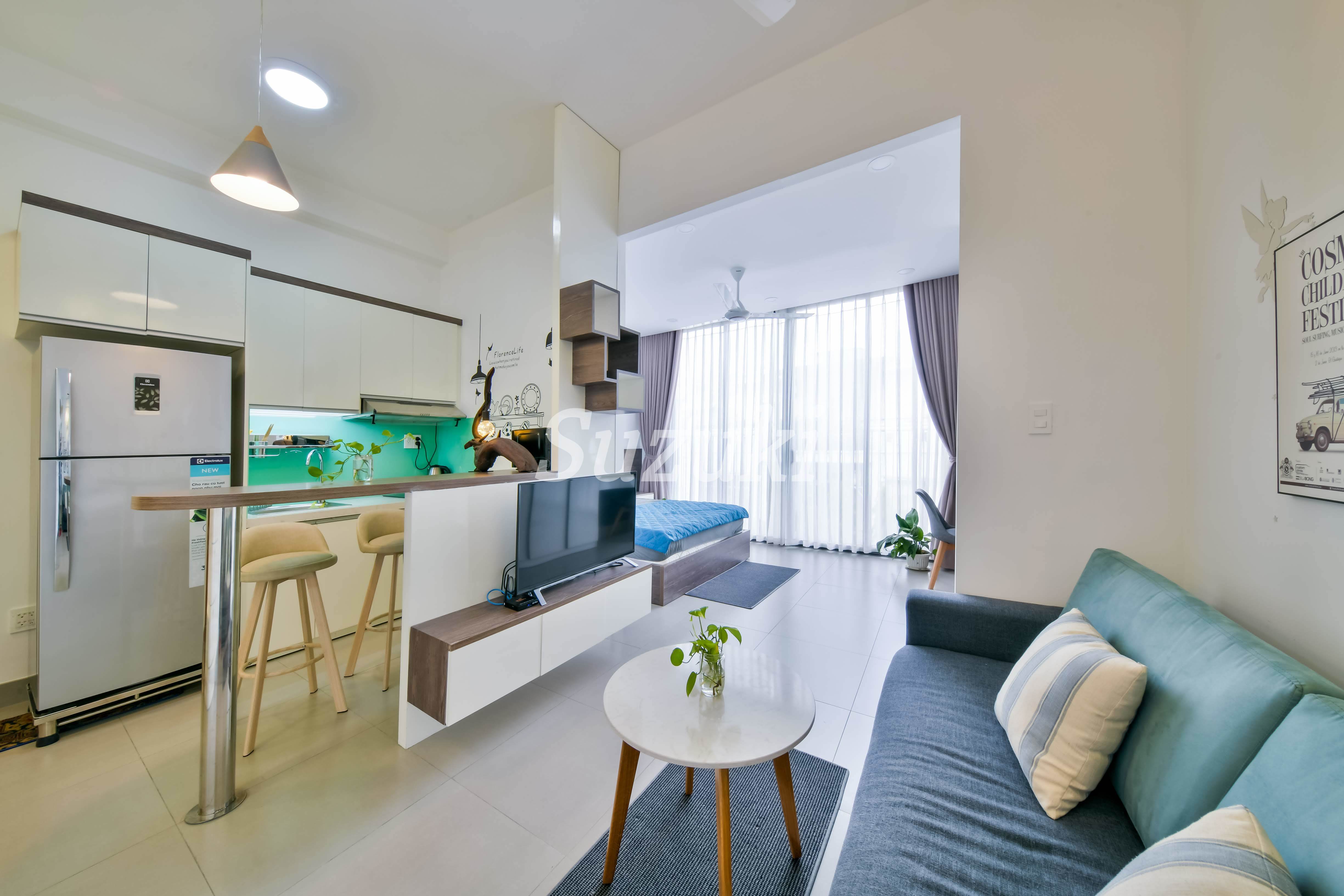 Serviced Apartment (Ho Chi Minh District 2) (Rent) | 1LDK 40 square meters - Rent is 550$-S299471