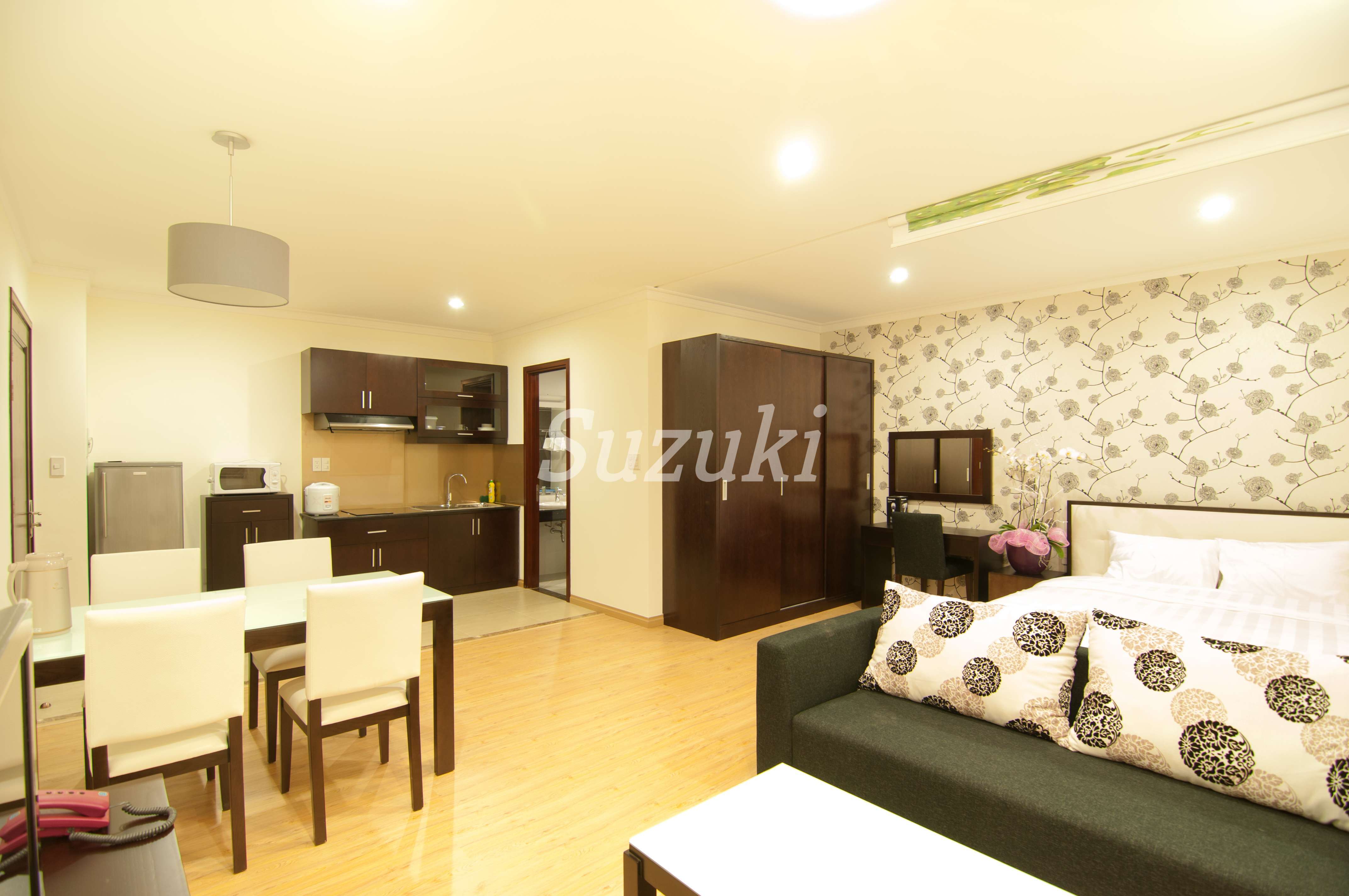 Serviced Apartment (Ho Chi Minh District 3) (Rent) | 1LDK 45 square meters - Rent is 800$-S799002