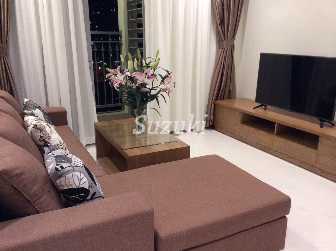 Binhomes Central Park located in Bintan District, Ho Chi Minh | 2LDK for rent 76 square meters-1100$-ST105138