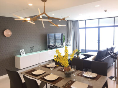 3. City Garden, Tower C, middle floor, Price 2400$ 3 bed, 2 toilet, 136m2 (1)