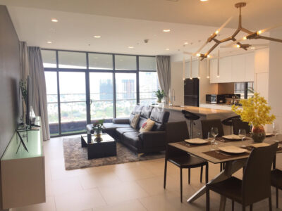 3. City Garden, Tower C, middle floor, Price 2400$ 3 bed, 2 toilet, 136m2 (2)