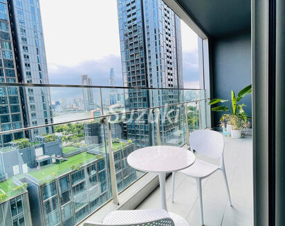 Empire City T1, 3BR, D1 River view with bathtub, Fully Furnished, USD 2100 (36)