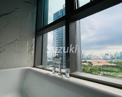Empire City T1, 3BR, D1 River view with bathtub, Fully Furnished, USD 2100 (37)