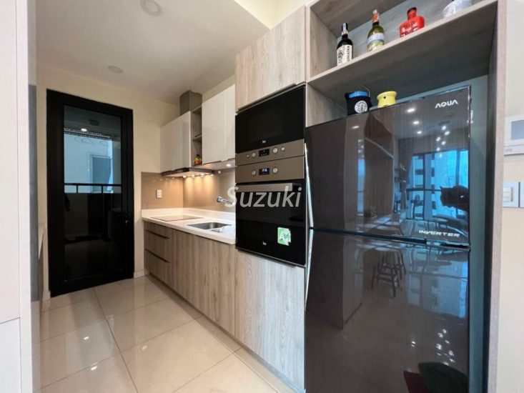 02 Bedroom Middle Floor Apartment In Ascent Thao Dien 3