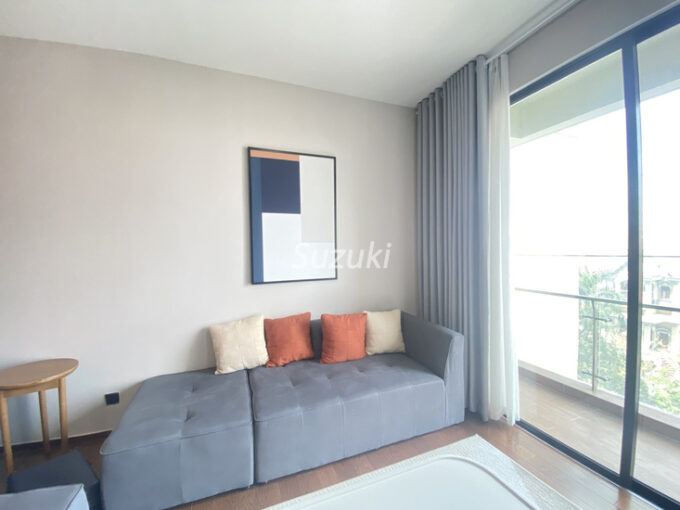 Low Floor 02 Bedrooms Furnished Apartment In The Dedge Thao Dien 3