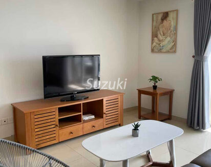 River Garden 2 Bedrooms Apartment For Rent With Light Colored Wooden Furniture6
