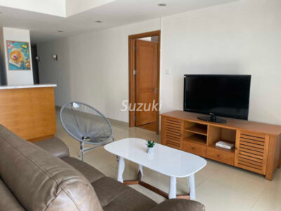 River Garden 2 Bedrooms Apartment For Rent With Light Colored Wooden Furniture7