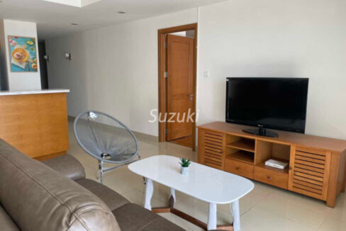 River Garden 2 Bedrooms Apartment For Rent With Light Colored Wooden Furniture7