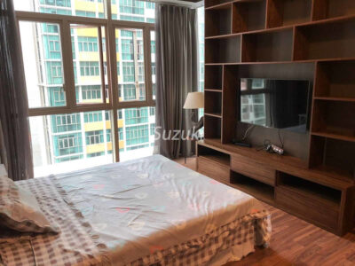 Vista An Phu 3BR Dark Wood Furniture And Highway View Apartment TVA574