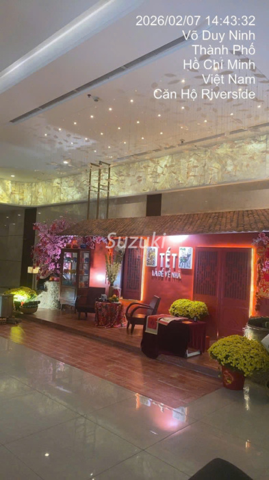Sunwah Pearl Rental Information Lobby Tet Decorations