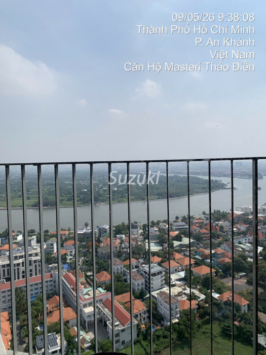 Masteri Thao Dien 案内 バルコニーからの眺望