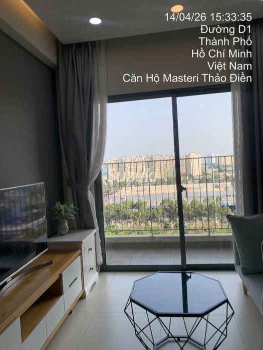 Masteri Thao Dien 引渡し 室内 眺望