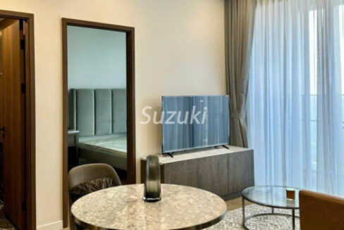 Căn hộ 1 phòng ngủ tại Lumiere Riverside, giá thuê 990 USD.