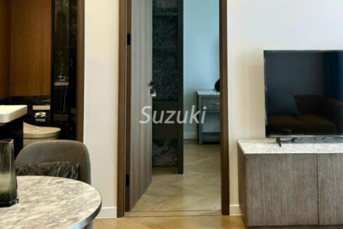 Căn hộ 1 phòng ngủ tại Lumiere Riverside, giá thuê 990 USD.