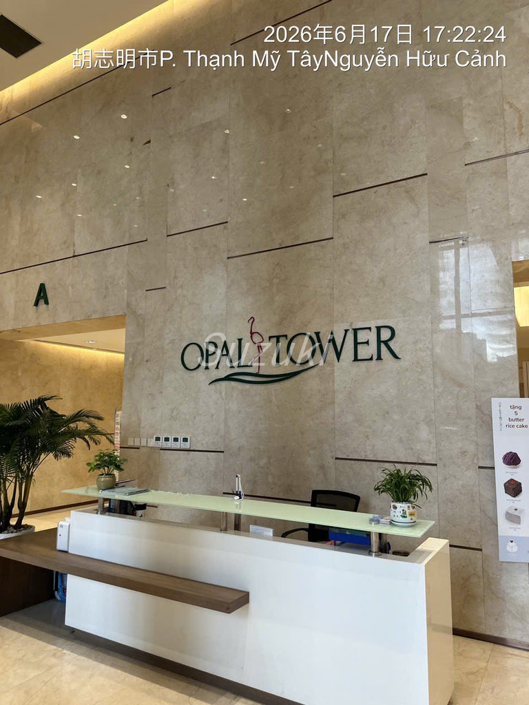 Opal Tower 입주 전 수리 지원
