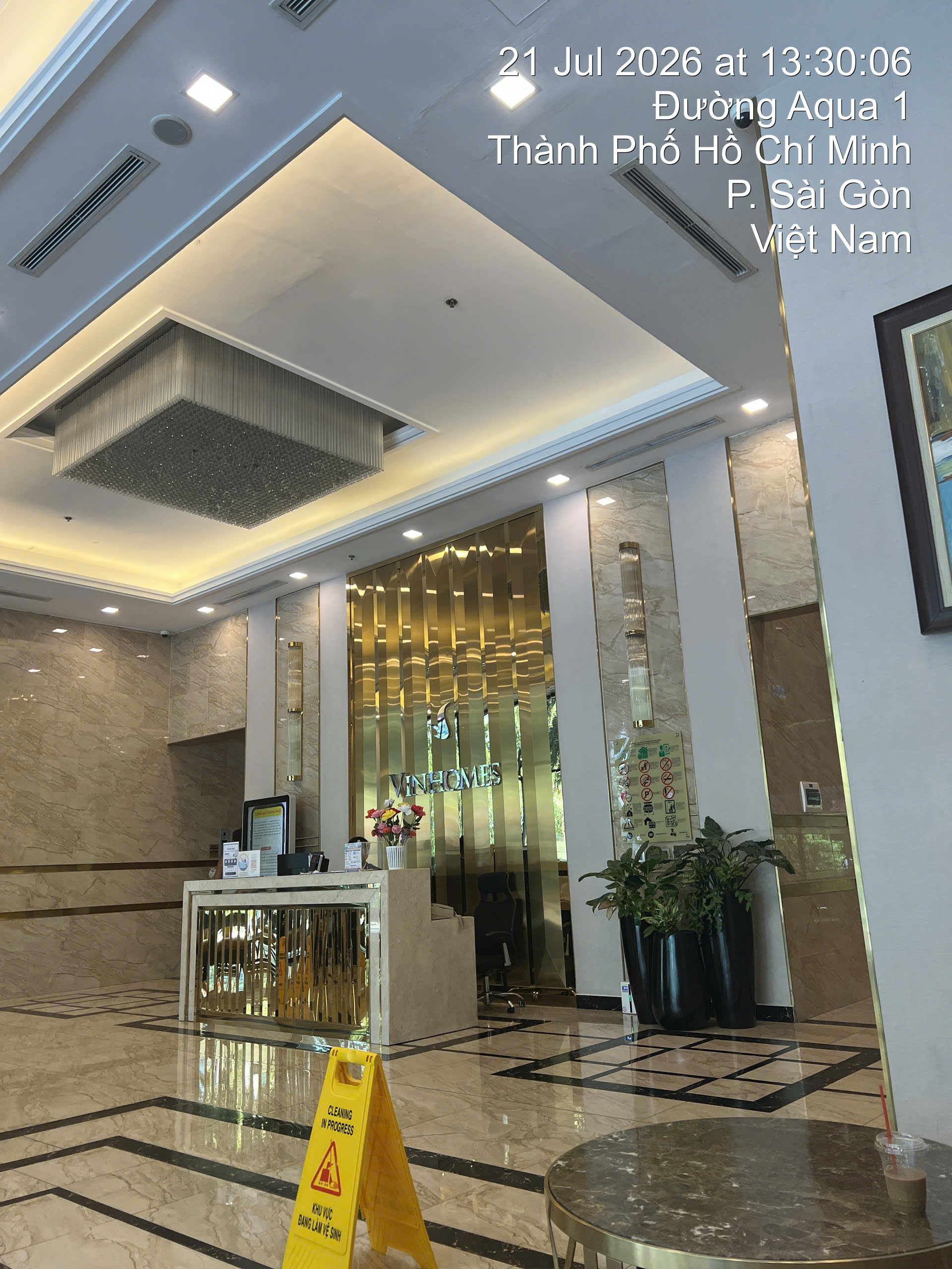 Vinhomes Golden River 管理しているお部屋の引渡