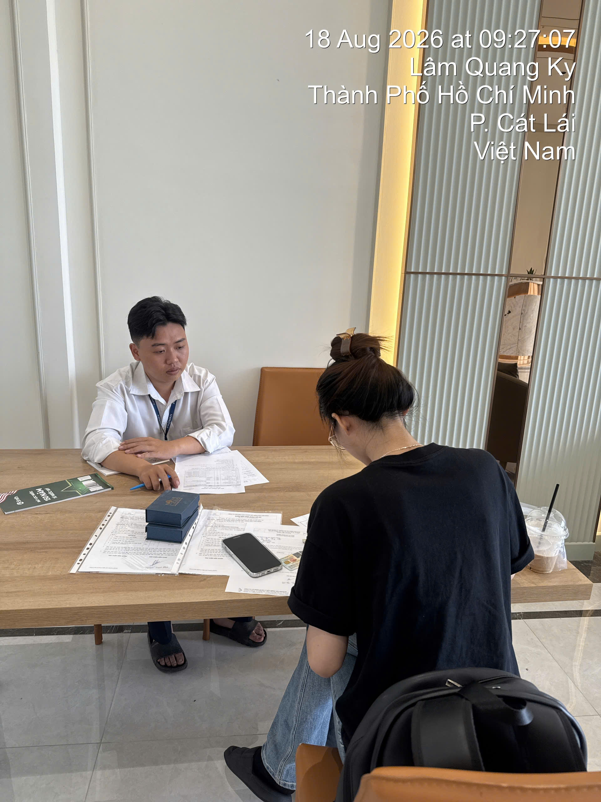 Bàn giao tài sản cho khách hàng Nhật Bản